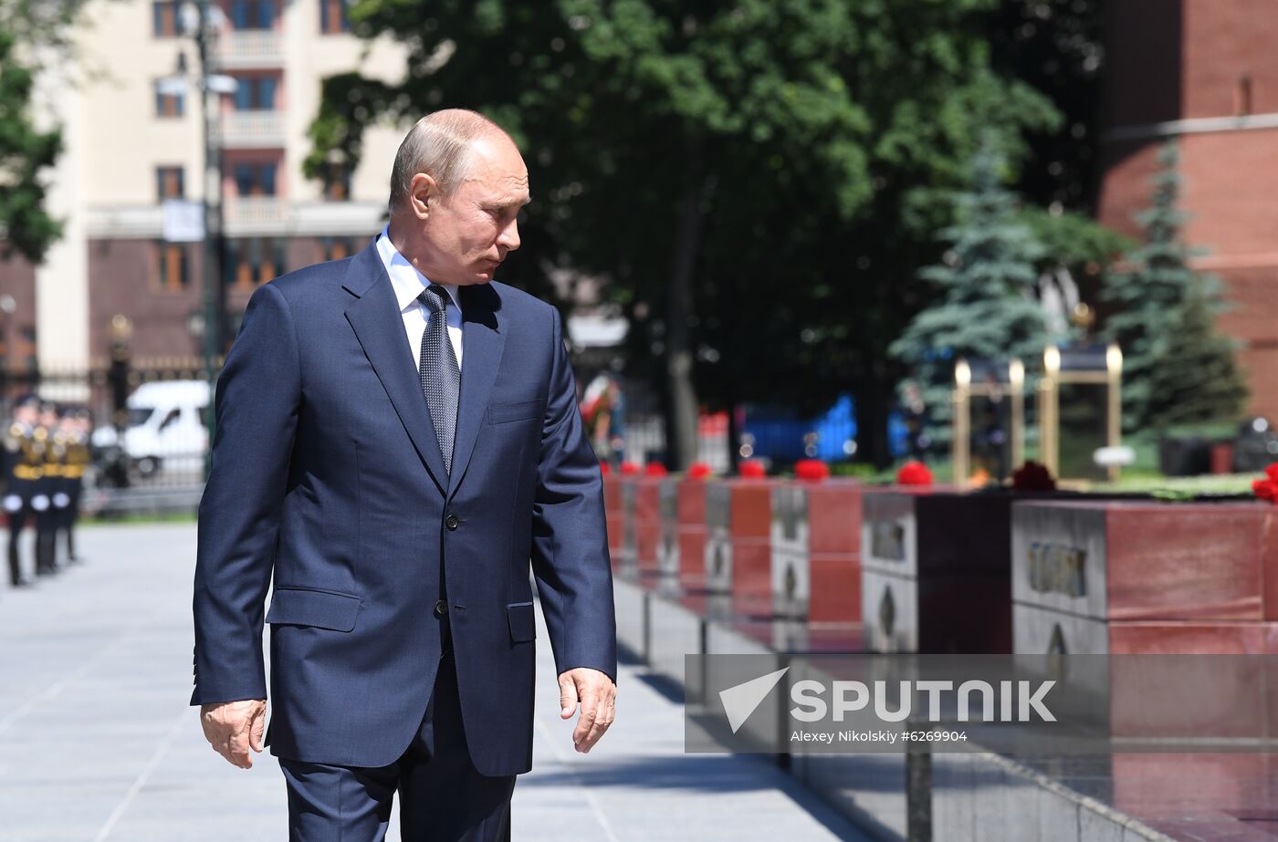 Russia Putin WWII Victims Remembrance Day