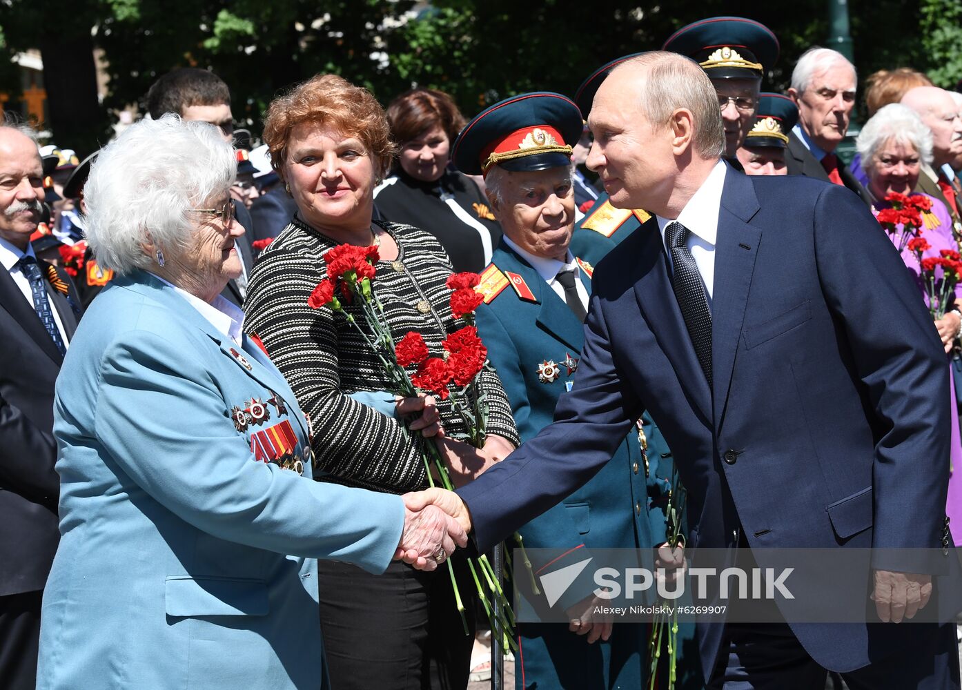 Russia Putin WWII Victims Remembrance Day