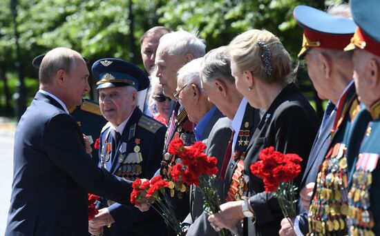 Russia Putin WWII Victims Remembrance Day