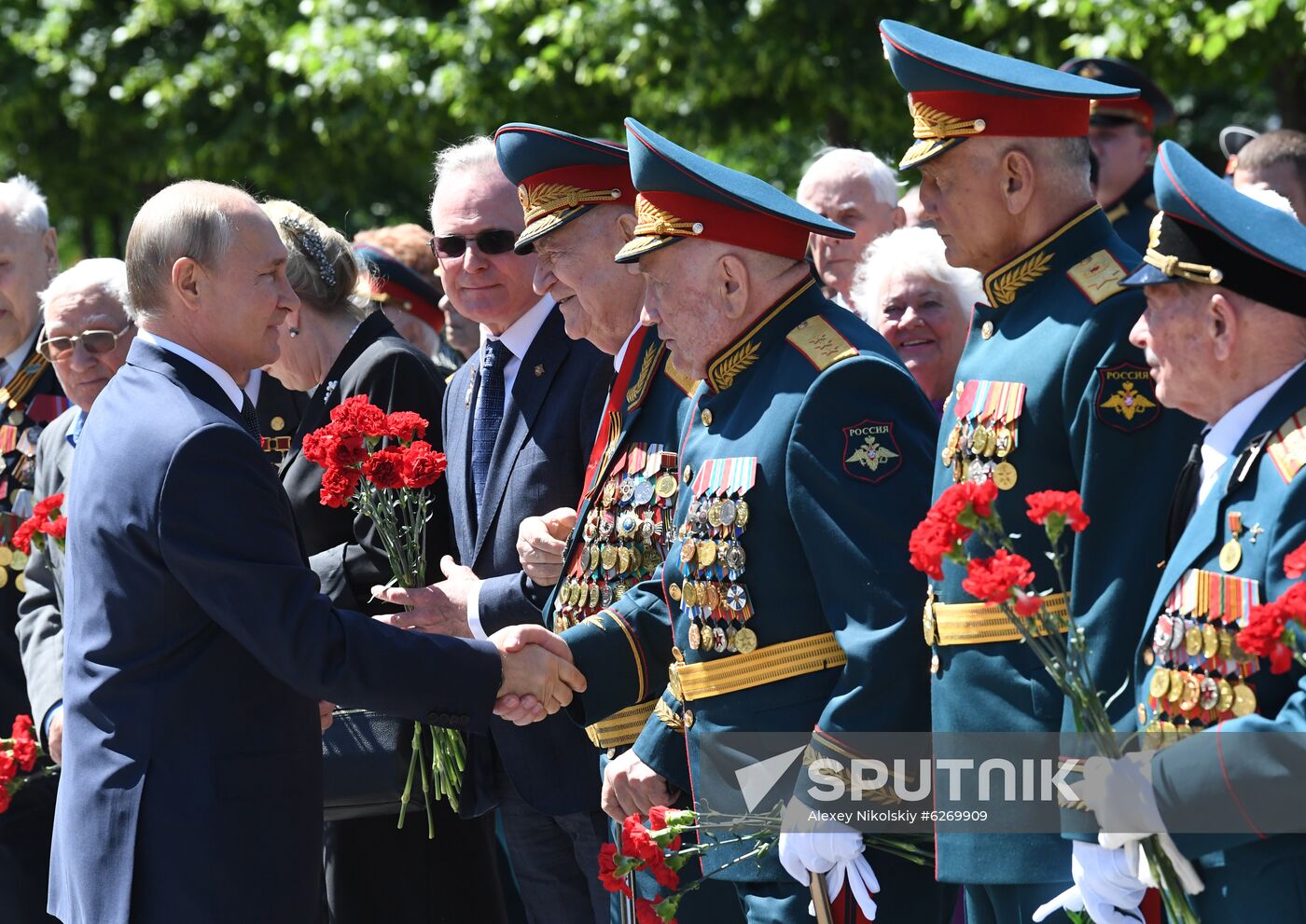 Russia Putin WWII Victims Remembrance Day