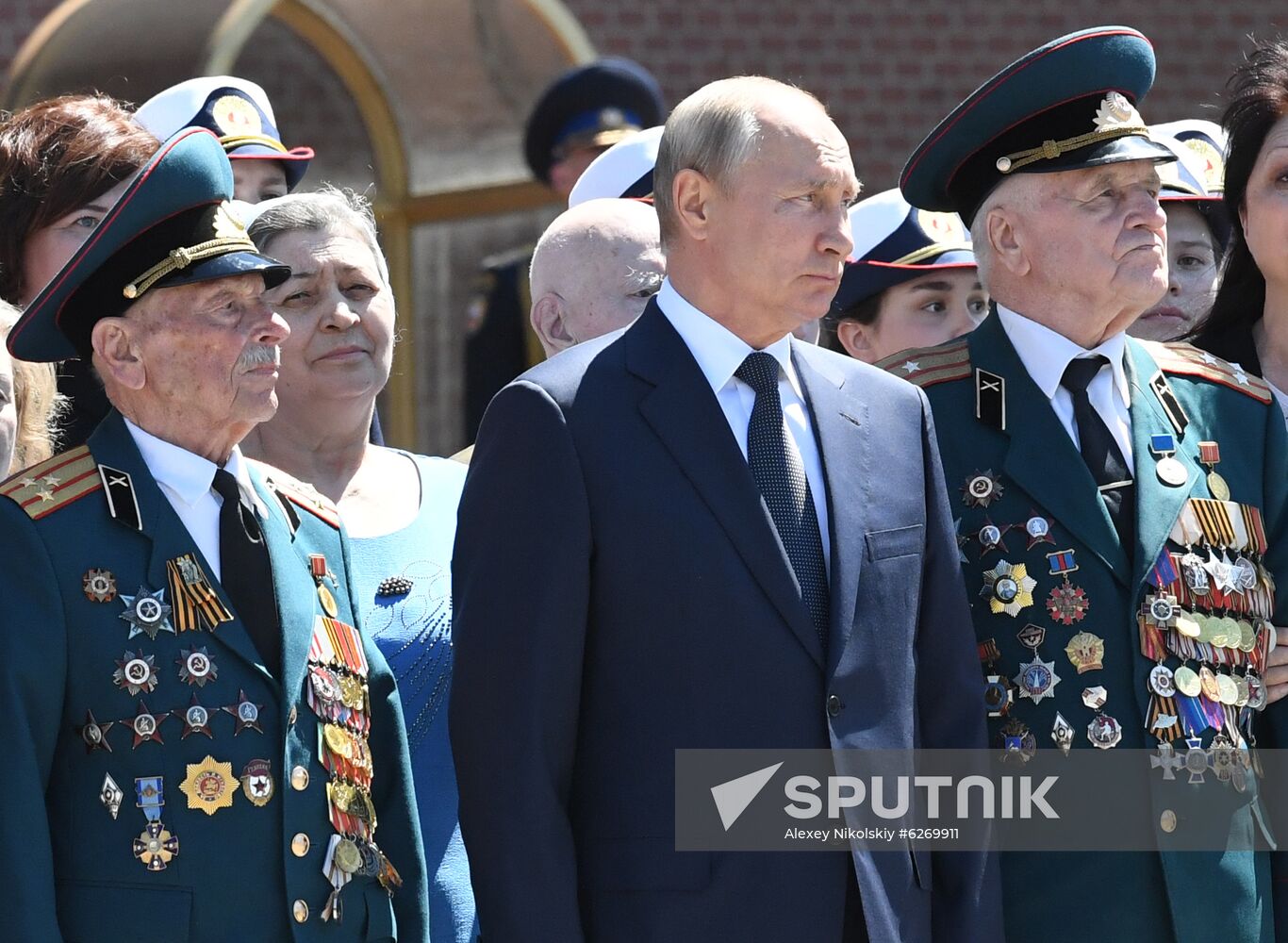 Russia Putin WWII Victims Remembrance Day