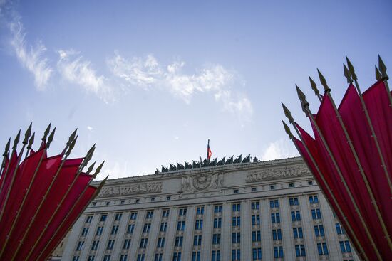 Russia Victory Parade Preparations