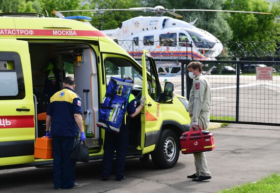 Russia Air Ambulance Service