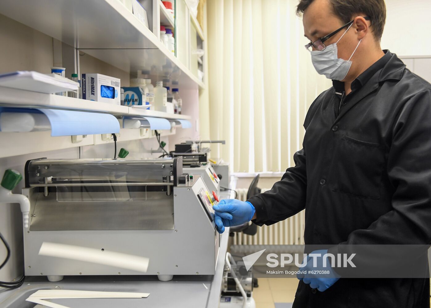 Russia Coronavirus Tests