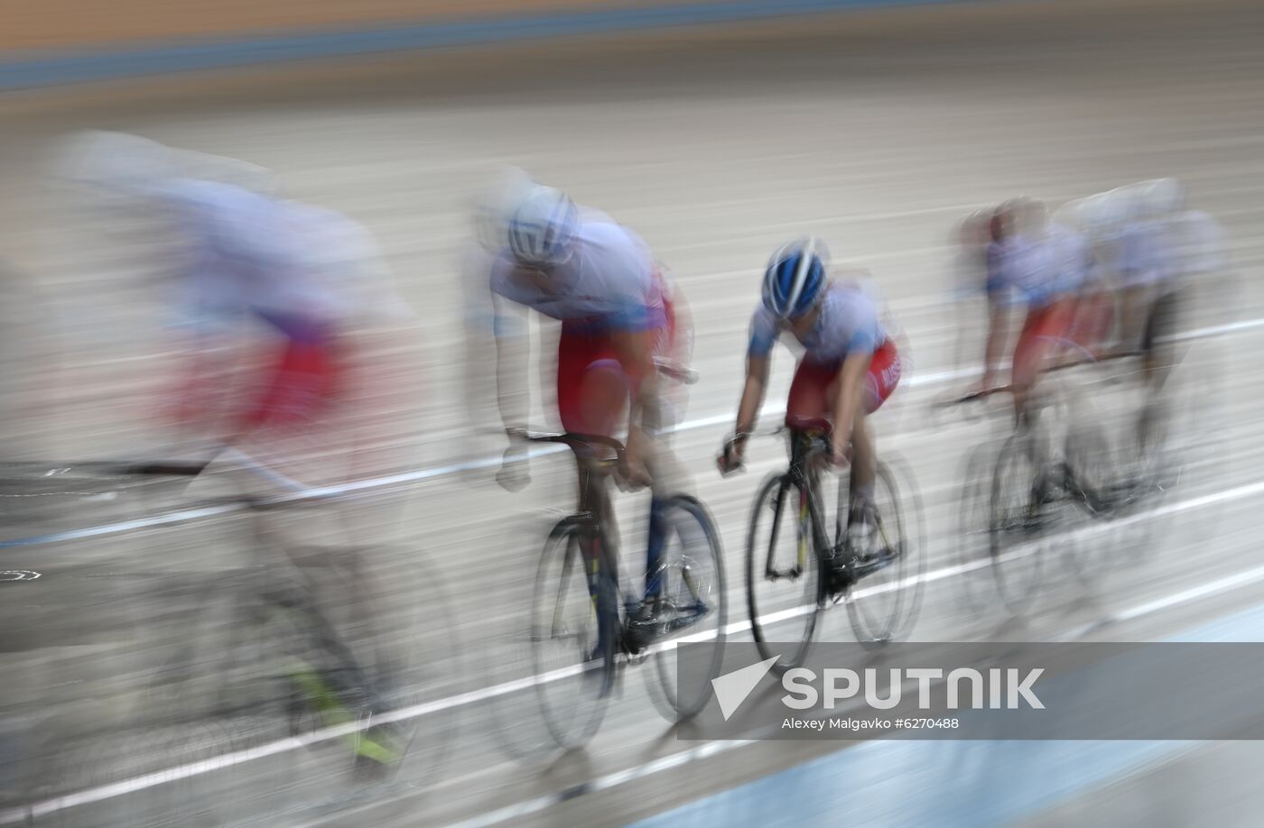 Russia Cycling Training Session