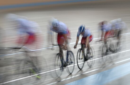 Russia Cycling Training Session