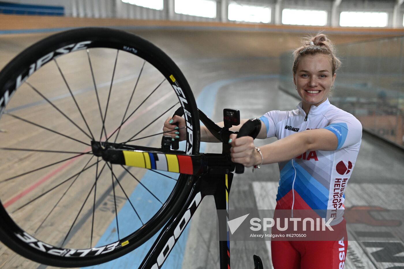 Russia Cycling Training Session