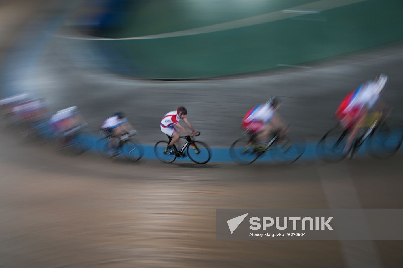 Russia Cycling Training Session