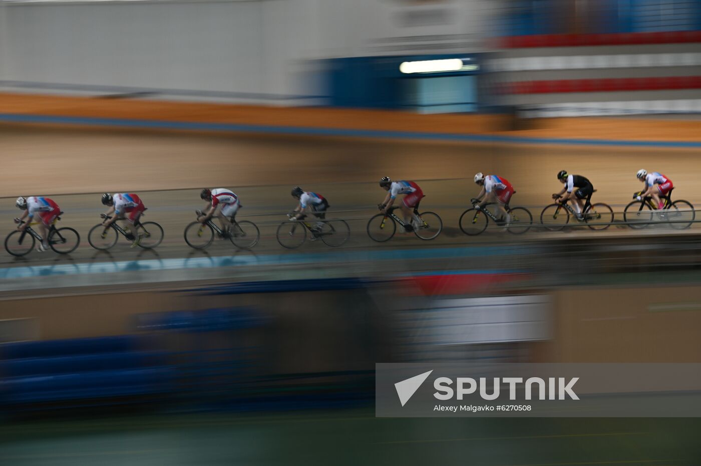Russia Cycling Training Session