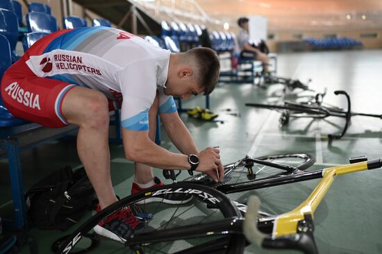 Russia Cycling Training Session