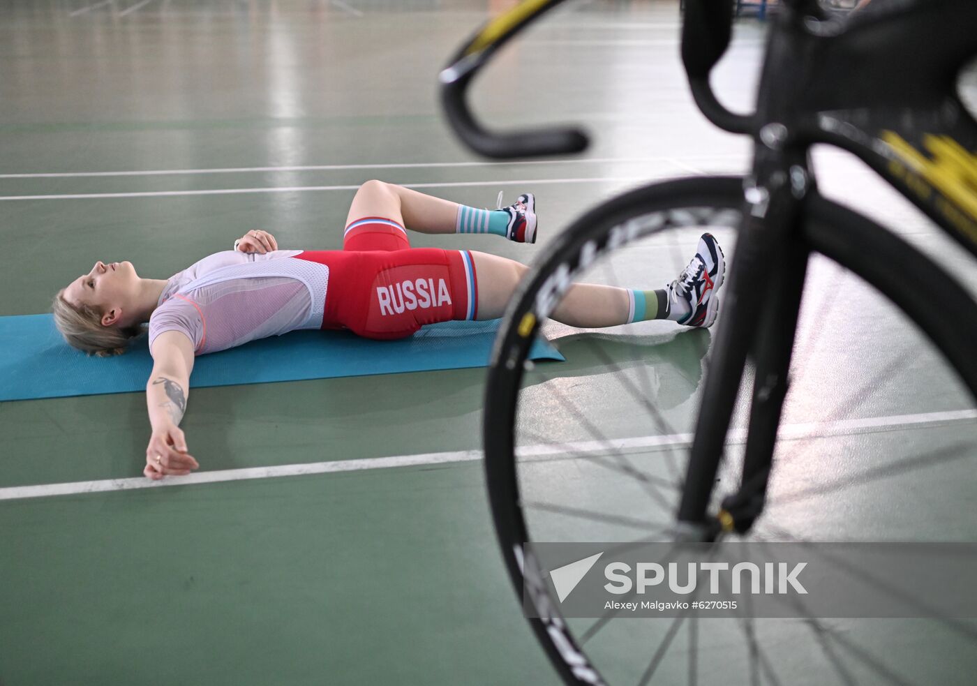 Russia Cycling Training Session