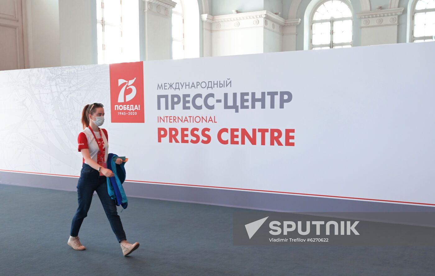 International Press Center's work at Manezh