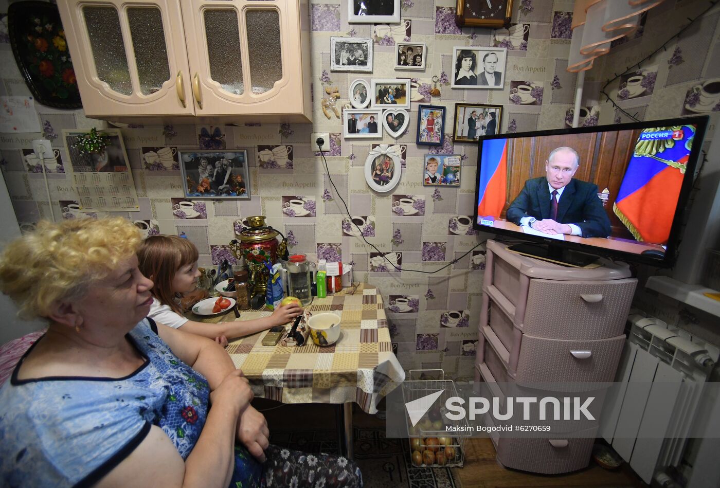 Russia Putin Coronavirus Response Address