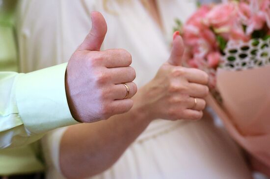 Wedding ceremonies resume after self-isolation