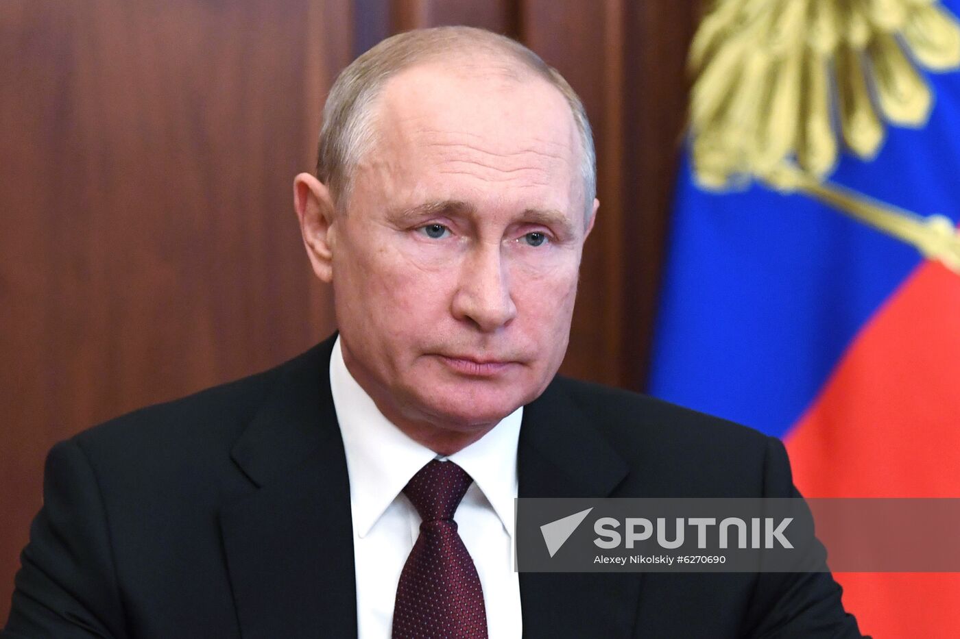 Russia Putin Coronavirus Response Address