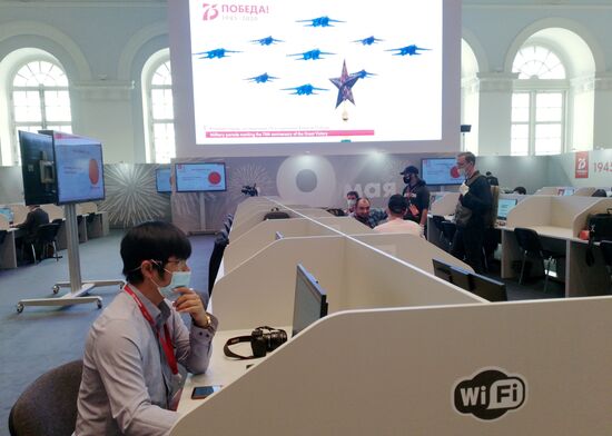 International Press Center's work at Manezh