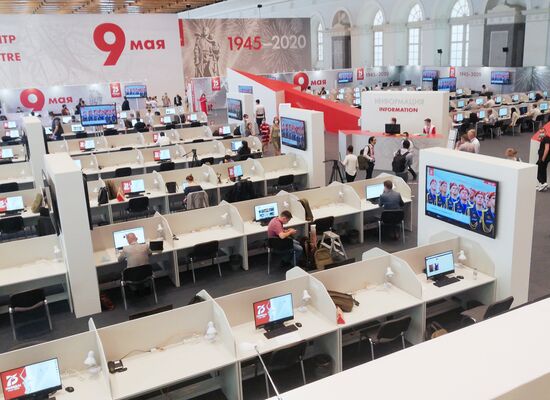 International Press Center's work at Manezh