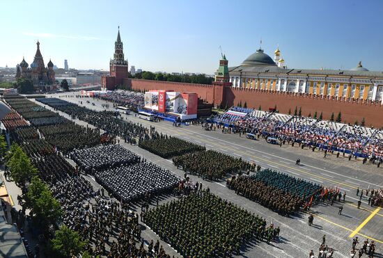 Military parade to commemorate 75th anniversary of Victory in World War II