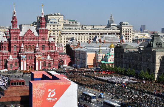 Military parade to commemorate 75th anniversary of Victory in World War II