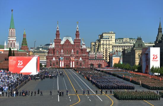 Military parade to commemorate 75th anniversary of Victory in World War II