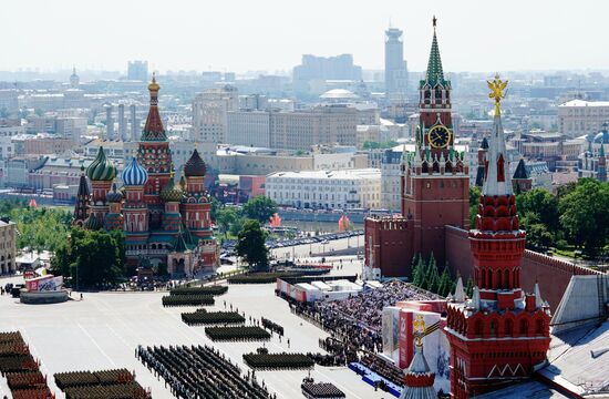 Military parade to commemorate 75th anniversary of Victory in World War II