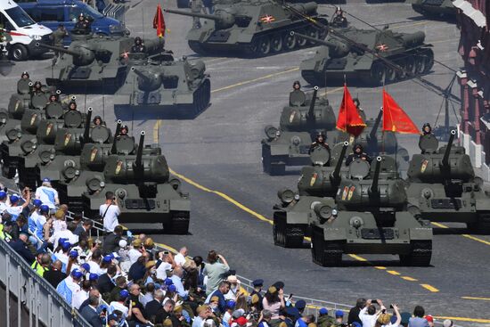 Military parade to commemorate 75th anniversary of Victory in World War II