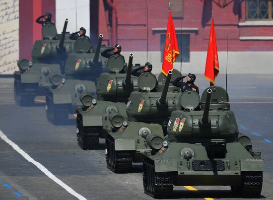 Military parade to commemorate 75th anniversary of Victory in World War II