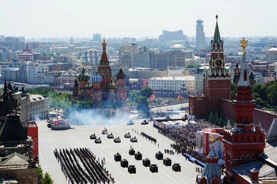 Military parade to commemorate 75th anniversary of Victory in World War II