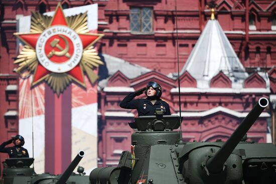 Military parade to commemorate 75th anniversary of Victory in World War II