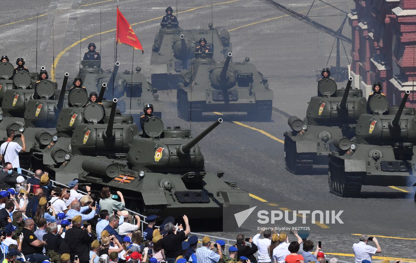 Military parade to commemorate 75th anniversary of Victory in World War II