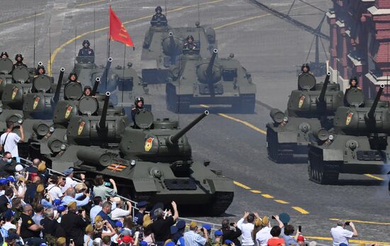Military parade to commemorate 75th anniversary of Victory in World War II