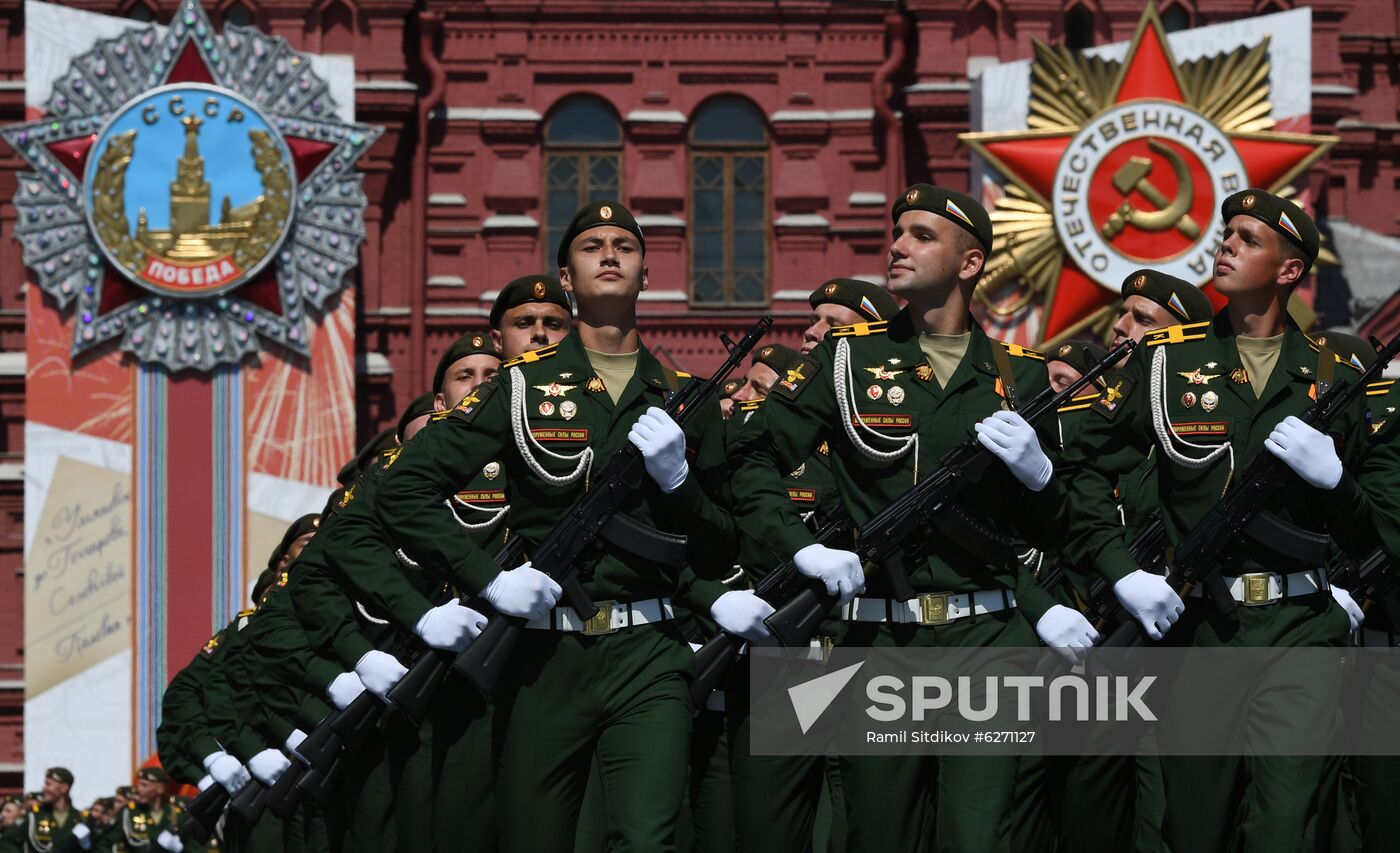 Military parade to commemorate 75th anniversary of Victory in World War II