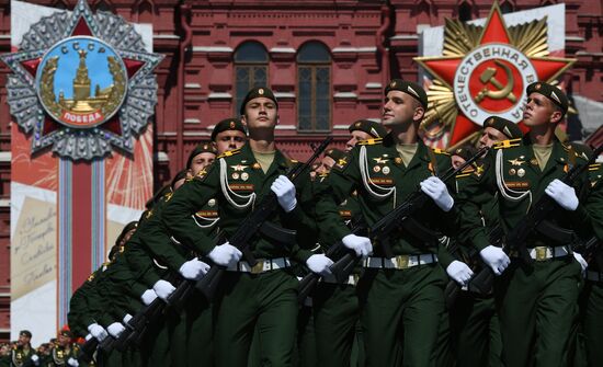 Military parade to commemorate 75th anniversary of Victory in World War II