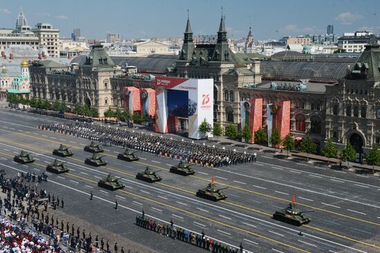 Military parade to commemorate 75th anniversary of Victory in World War II