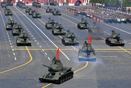 Military parade to commemorate 75th anniversary of Victory in World War II