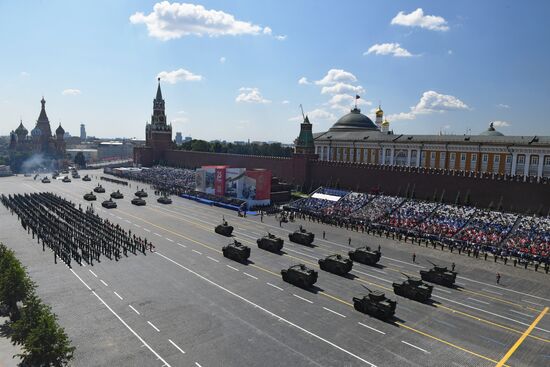 Military parade to commemorate 75th anniversary of Victory in World War II