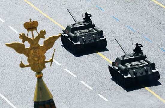 Military parade to commemorate 75th anniversary of Victory in World War II