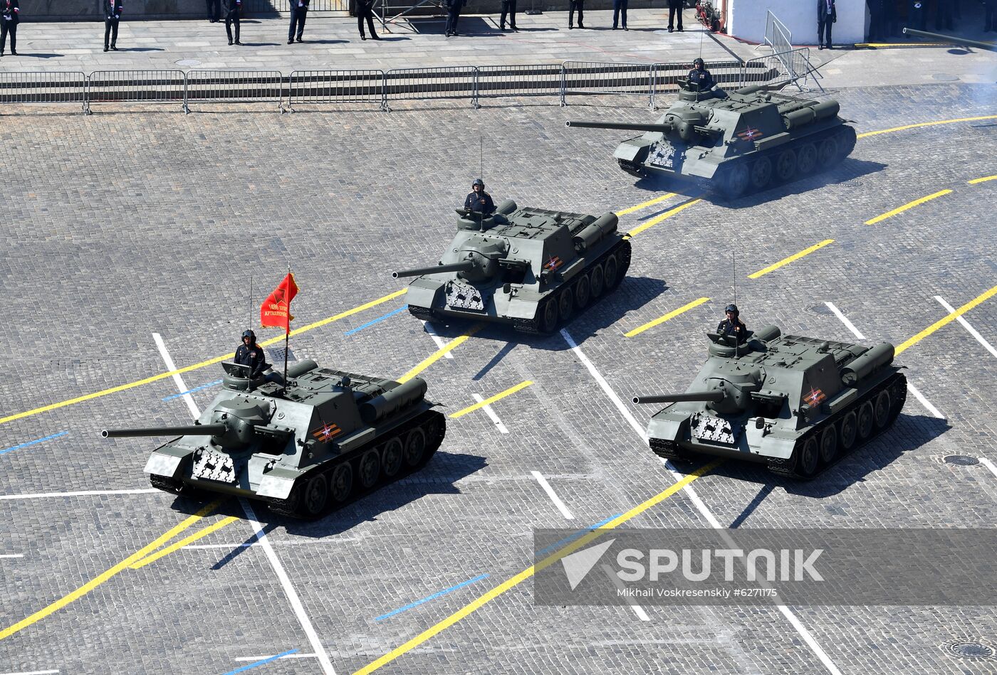 Military parade to commemorate 75th anniversary of Victory in World War II