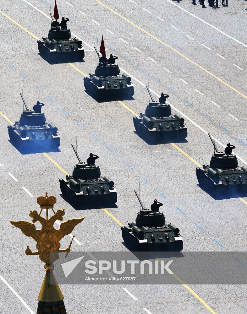 Military parade to commemorate 75th anniversary of Victory in World War II