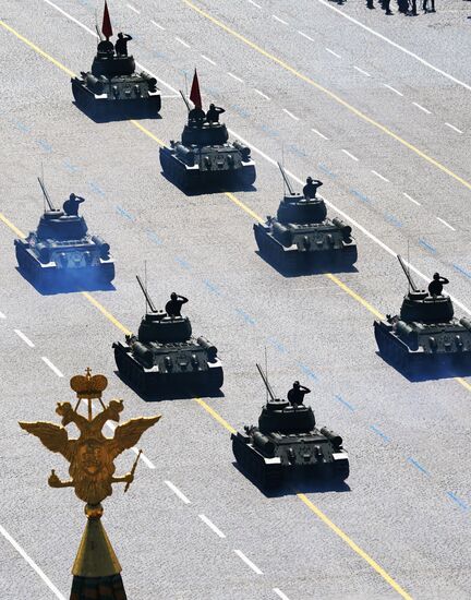 Military parade to commemorate 75th anniversary of Victory in World War II