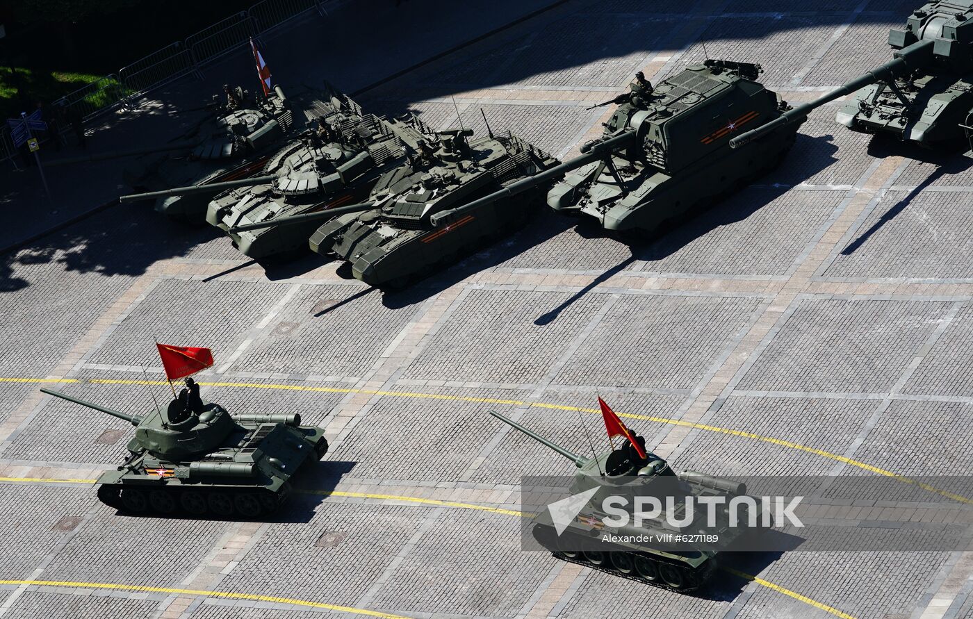 Military parade to commemorate 75th anniversary of Victory in World War II