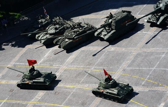 Military parade to commemorate 75th anniversary of Victory in World War II