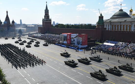 Military parade to commemorate 75th anniversary of Victory in World War II