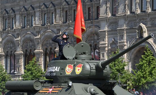 Military parade to commemorate 75th anniversary of Victory in World War II