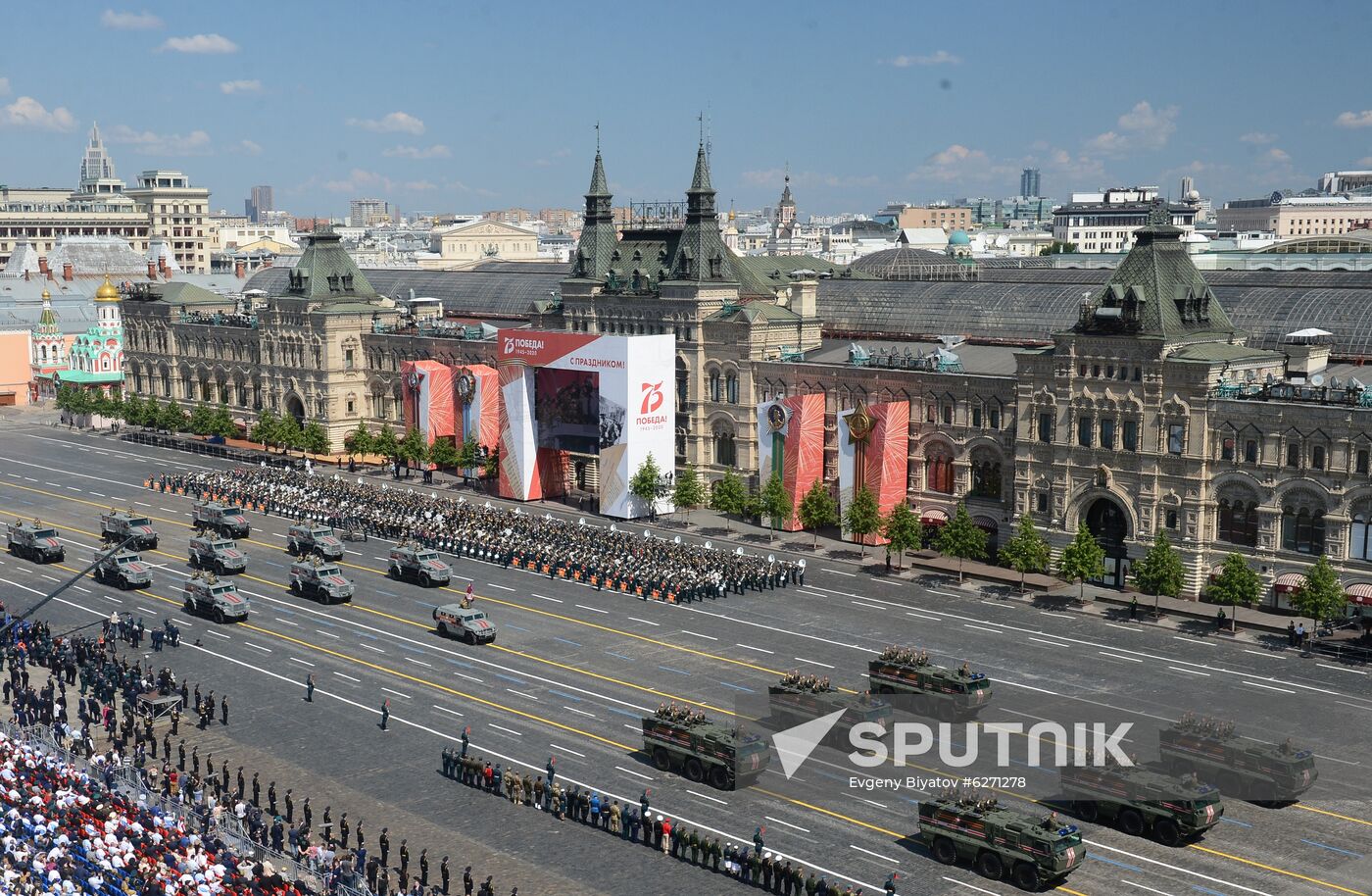 Military parade to commemorate 75th anniversary of Victory in World War II