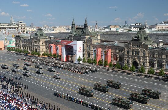Military parade to commemorate 75th anniversary of Victory in World War II