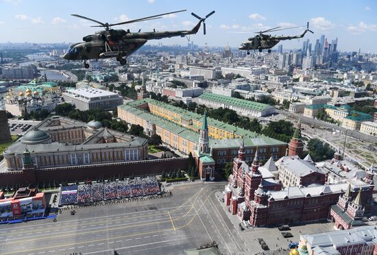 Military parade to commemorate 75th anniversary of Victory in World War II