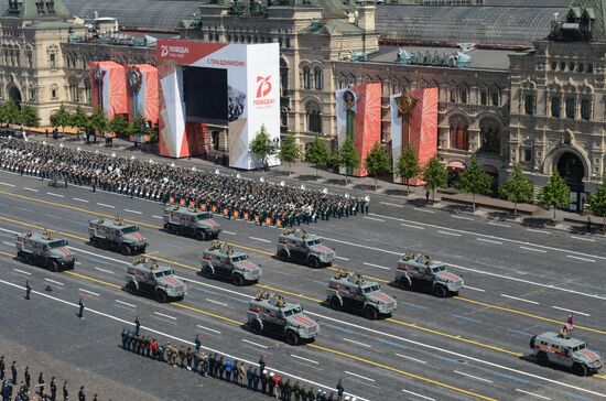 Military parade to commemorate 75th anniversary of Victory in World War II