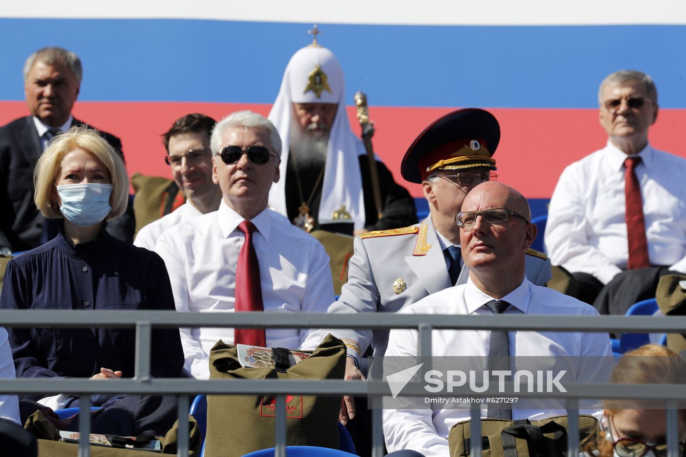 Russian President Vladimir Putin takes part in military parade to mark 75th anniversary of Victory in World War II