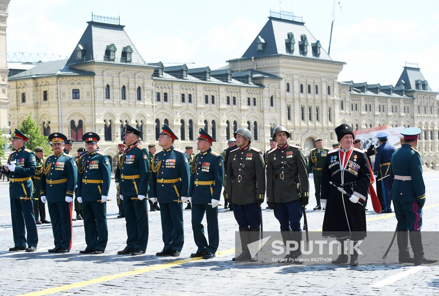 Military parade to commemorate 75th anniversary of Victory in World War II